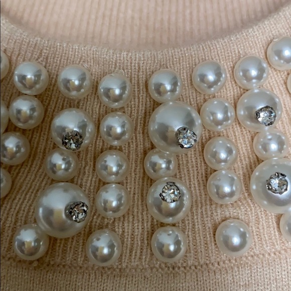 Alfani Pearl Rhinestone Sweater - Picture 8 of 11